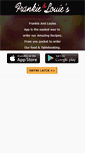 Mobile Screenshot of frankienlouies.com